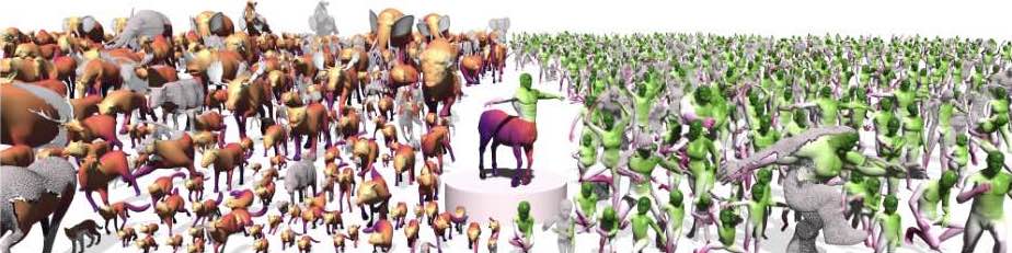 Beyond Complete Shapes: A Benchmark for Quantitative Evaluation of 3D Shape Matching Algorithms